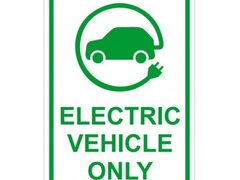 Electric Vehicle Parking Sign